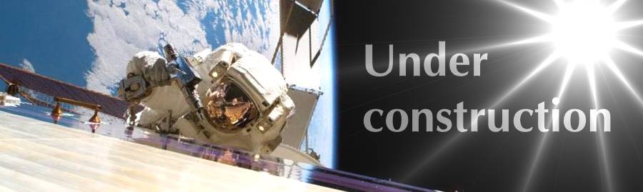 US astronaut Sunita Williams using a pistol grip tool during a session of extravehicular activity as part of  maintenance work on the International Space Station. March 23, 2008